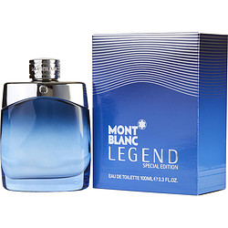 Mont Blanc Legend Eau De Toilette Spray 3.4 oz (Special Edition Bottle) by Mont Blanc