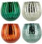 FLUTED MERCURY BOWL Candles by 